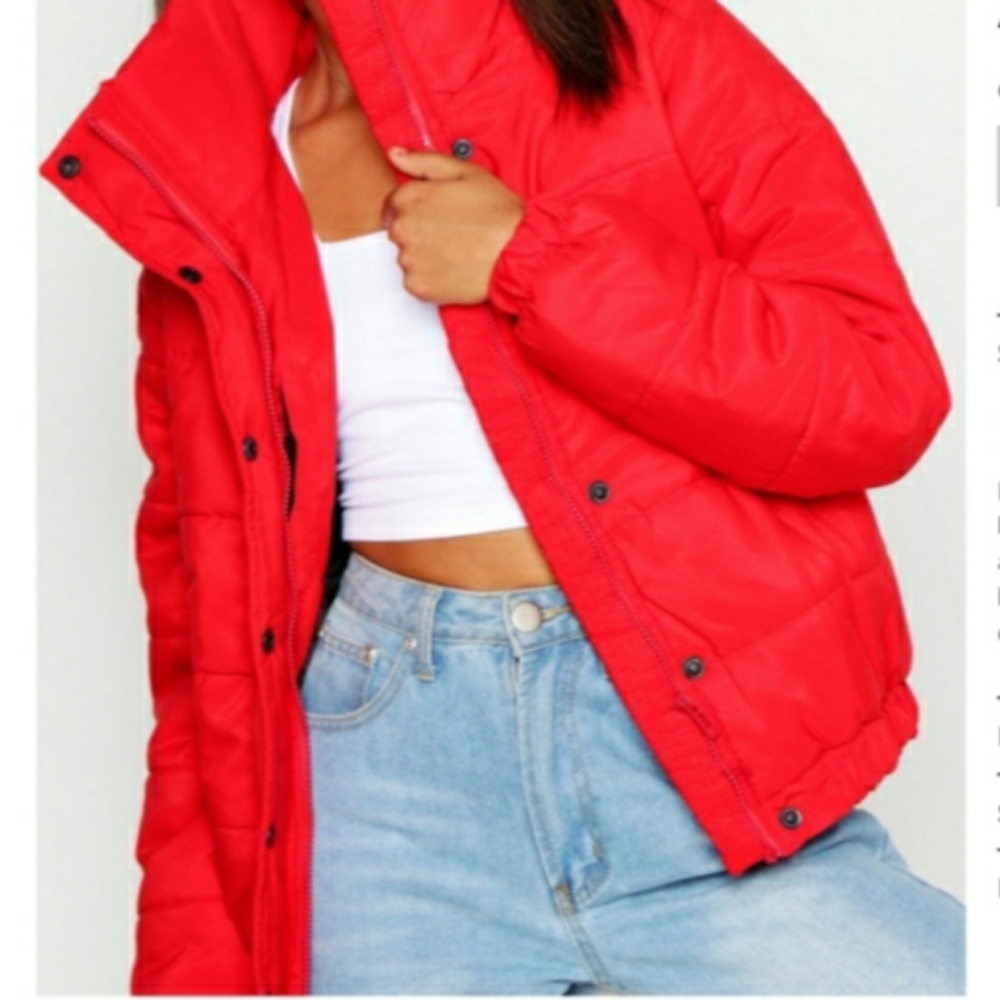 High Neck Puffer Coat